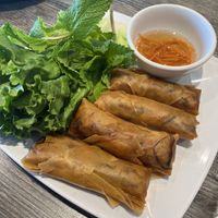 Egg rolls  at Saigon Vegan in Garden Grove