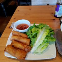 Egg rolls at Saigon Vegan in Garden Grove