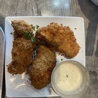 Portobello tenders with house ranch   at Saigon Vegan in Garden Grove
