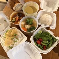 Assortment of mains!  at Saigon Vegan in Garden Grove