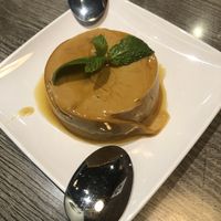 Flan at Saigon Vegan in Garden Grove