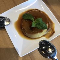 Flan 😍 at Saigon Vegan in Garden Grove