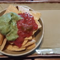 Vegan nachos at The Dog in Stratford-upon-avon