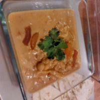 Maafe: peanut, chickpeas, apricot, koriander at Vas Manci in Budapest