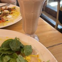 chocolate & coconut milk shake  at My Old Dutch in London