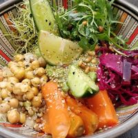 Bouddha bowl at La Cabane  in Annecy