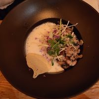 Mushroom risotto at La Cabane  in Annecy