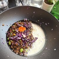 Curry without peanuts   at La Cabane  in Annecy