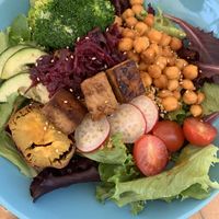 Vegan Bowl at Ginger Cafe in Vila Nova De Santo Andre