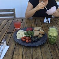 healthy , fresh food with vegetariam and vegan optiona at Ginger Cafe in Vila Nova De Santo Andre