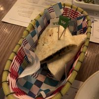 Black bean and cheese quesadilla   at Wahaca in Cardiff
