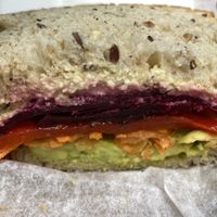 Rainbow sandwich  at Café Duet in Stroudsburg