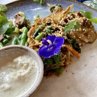 Mushroom Wijen (was delicious but portion was small as a main dish) at Indigo Herbal Kitchen in Ubud
