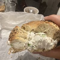   at Bagel Pub in Brooklyn