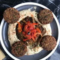 Eggplant falafel  at Toasteria - Xinyi in Taipei