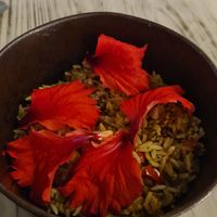 Spiced fried rice at MUYU in Puerto Baquerizo Moreno
