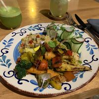 Customized dish  at MUYU in Puerto Baquerizo Moreno