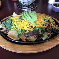 Veggie skillet! at Sunshine Grille in Fork