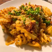 Animal fries at Bowhead Pub in Montreal