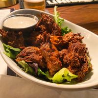 Shiitake buffalo wings   at Bowhead Pub in Montreal