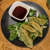 Vegetable gyoza (7/10) at Ebisu in Weston-super-mare