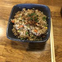 Fried vegetable rice  at Ebisu in Weston-super-mare