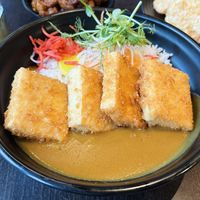 Katsu with tofu   at Ebisu in Weston-super-mare