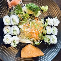 Vegan sushi selection   at Ebisu in Weston-super-mare