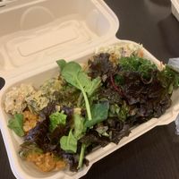 Many vegan options from the buffet  at Down to Earth - Store and Deli in Honolulu