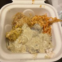 Vegetable korma, kimchi fried rice, pancit  at Down to Earth - Store and Deli in Honolulu