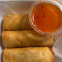 Spring Rolls at Pa Lian Burmese in Wheaton