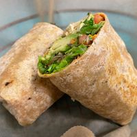 Very Vegan Wrap at Sea Salt Healthy Kitchen in St Simons
