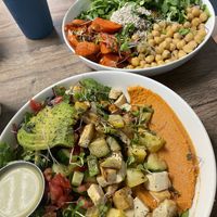 Vegano (front) / Terra (back)  at Sea Salt Healthy Kitchen in St Simons