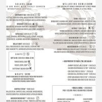 Menu at Sea Salt Healthy Kitchen in St Simons