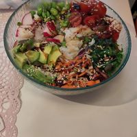 Veganized pokebowl at Café Amore in Helsinki