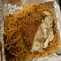 Chicken parm! at Plant Based Mafia in Palm Beach Gardens