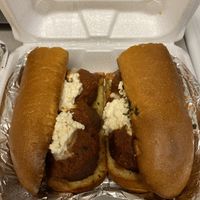 Meatball sub 😋 at Plant Based Mafia in Palm Beach Gardens