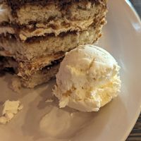 Tiramisu at Plant Based Mafia in Palm Beach Gardens