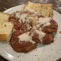 Eggplant parmigiana 🌱😍  at Plant Based Mafia in Palm Beach Gardens