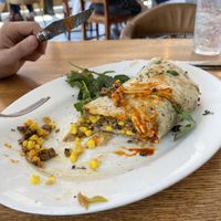 Super Fajita and Super Corn Bowl *Made Burrito* at Charro Vida in Tucson