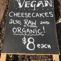 Raw cakes  at Fountain of Juice in Mount Tamborine