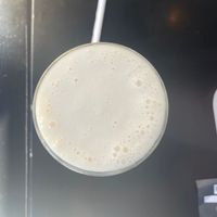 Almalfi lemon vegan milkshake at Creams Cafe in Newcastle Upon Tyne