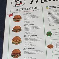 Selection of menus  at Eat Like Panda in Paris