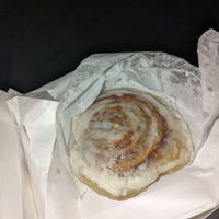 Cinnamon roll 😋 at Zalie Cakes in Hollywood