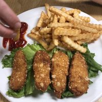 Vegan Chickn tenders  at The Hoito in Thunder Bay