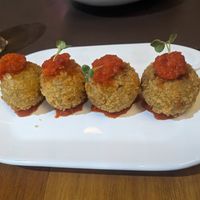 Bolinho de jaca at Lampião in Lencois