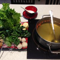 Vegetable Hot Pot at Zen Gardens in Mississauga