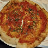 Margarita. Just tomato sauce not even basil at Berberè in Bologna