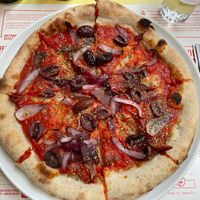 Mediterrana Pizza  at Berberè in Florence