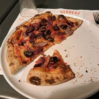 Pizza Mediterranea at Berbere in Florence